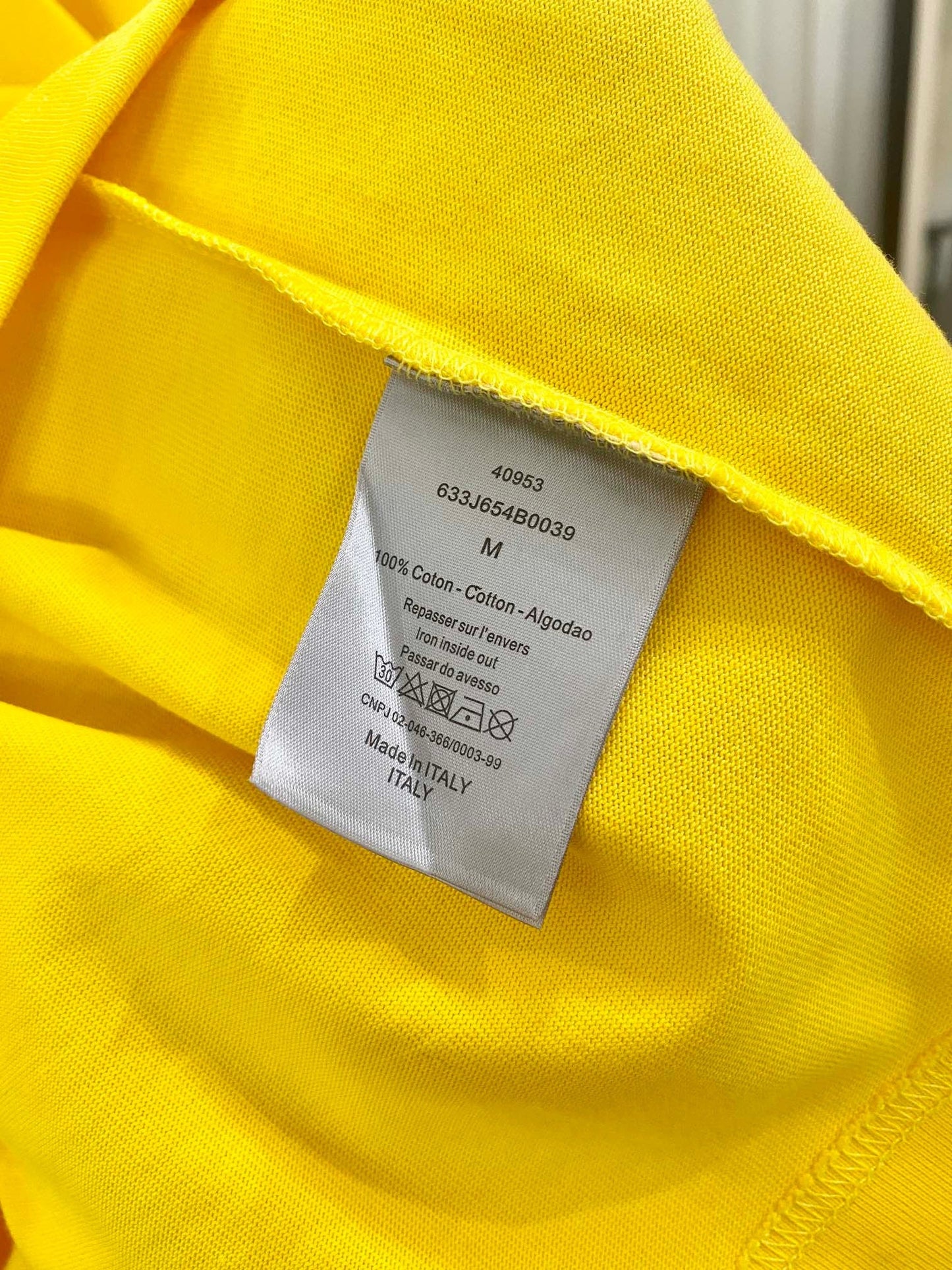 Yellow T-Shirt - Size M