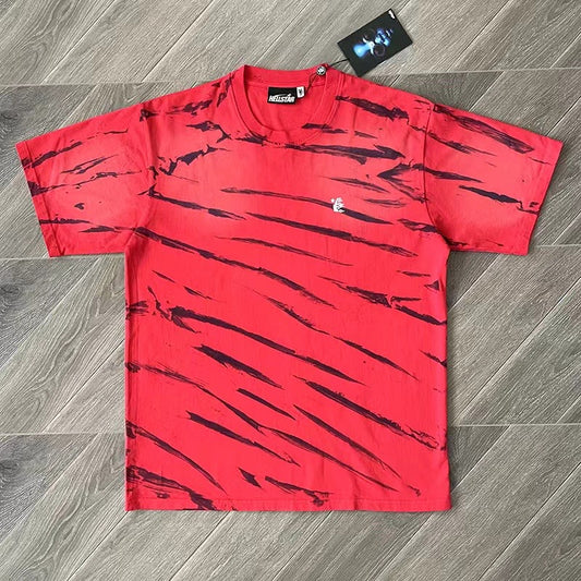 Rot-Schwarzes T-Shirt