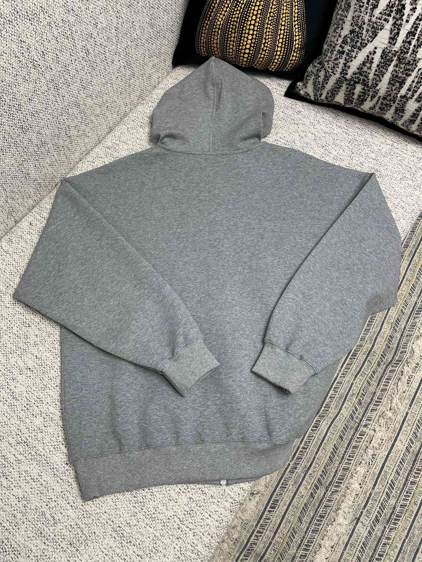 Graue Jacke