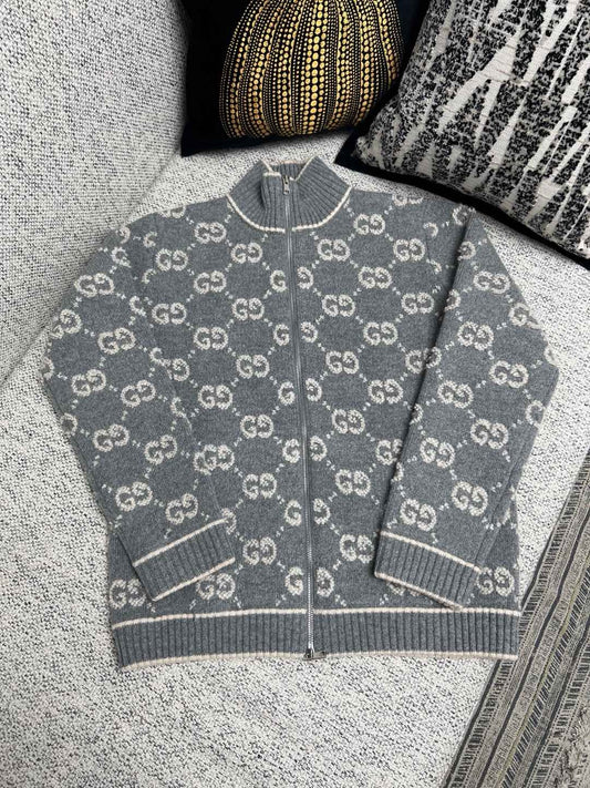 Graue Jacke