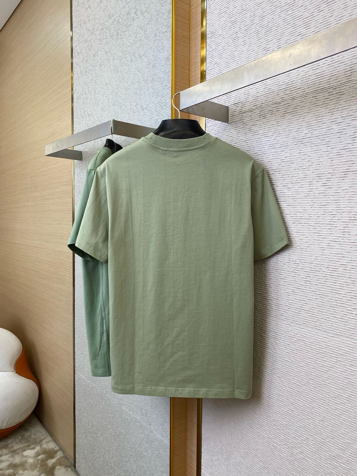 Green and White T-Shirt