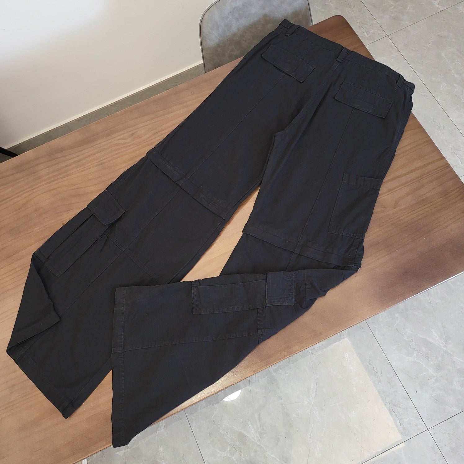 Black and Khaki Pant