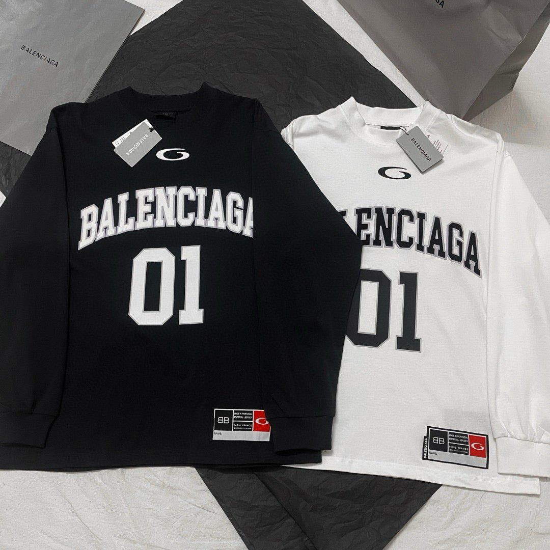 Black and White Jersey