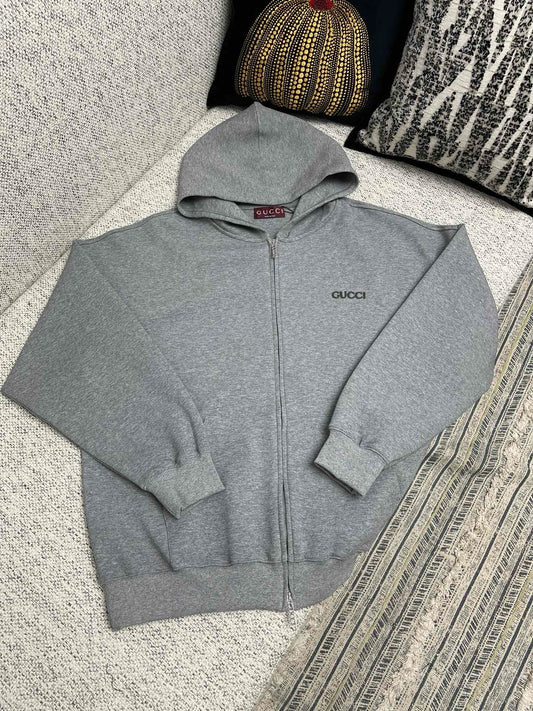 Graue Jacke