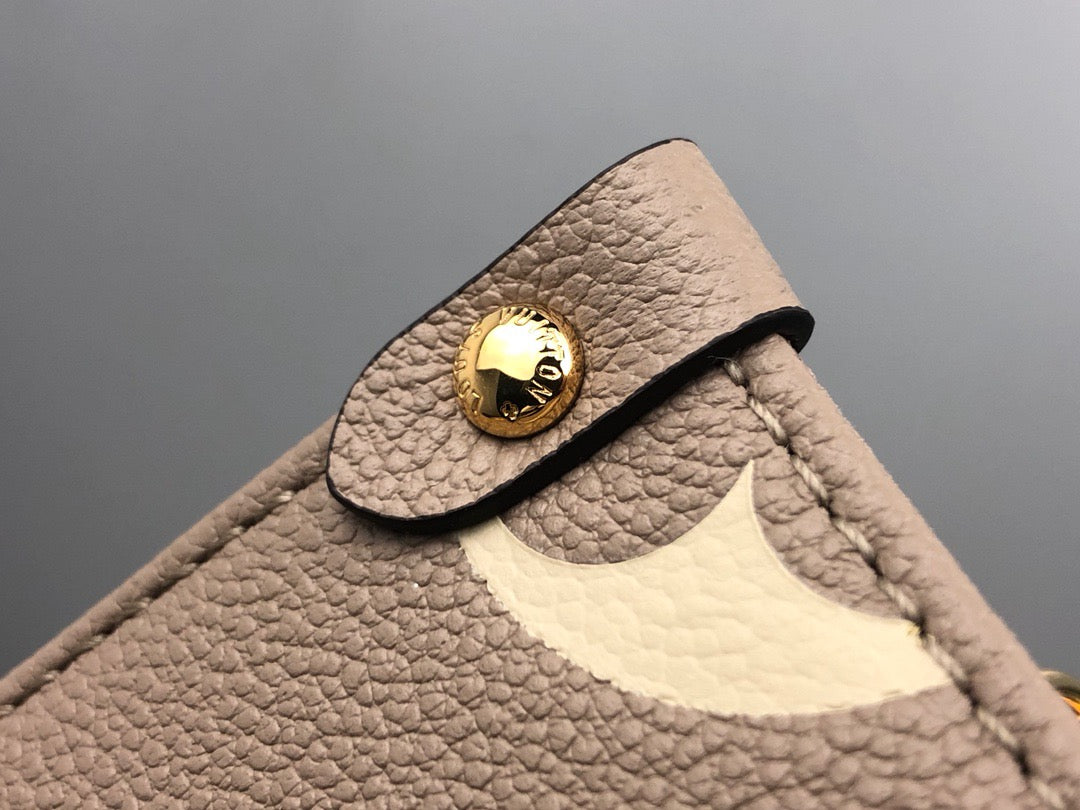 Wheat, Brown, Black, Gray and Deep Pink Bags