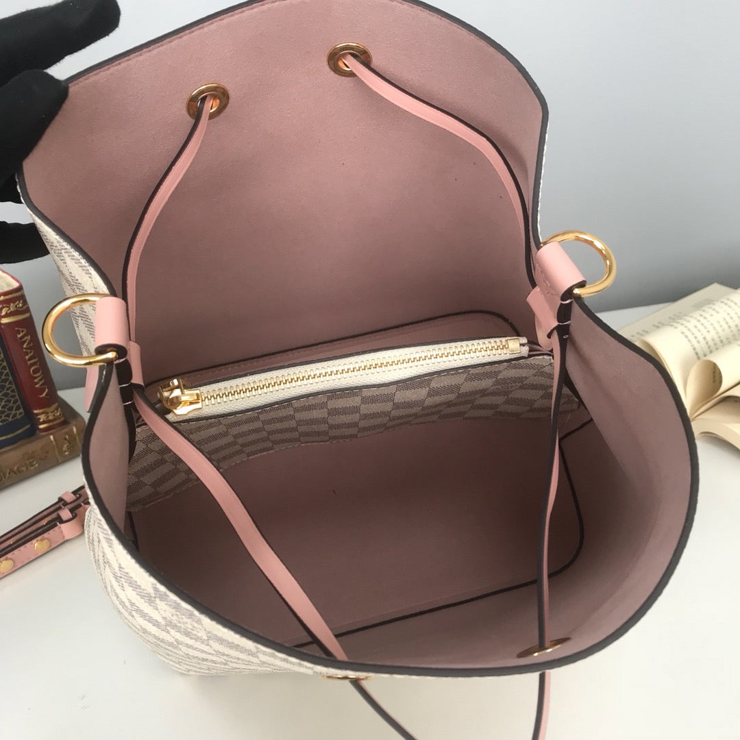 Pale Violet Red, Yellow and Navy Blue Bags