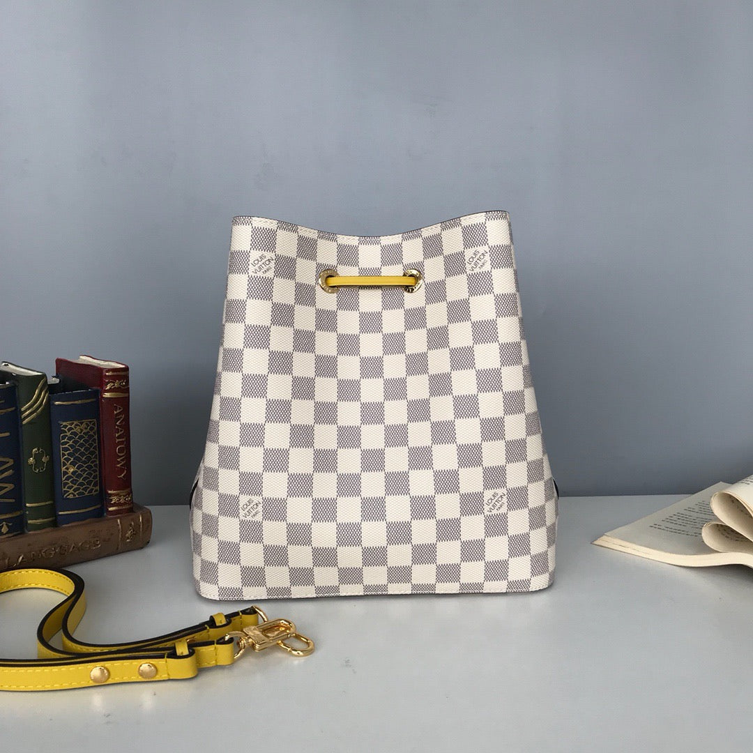 Pale Violet Red, Yellow and Navy Blue Bags