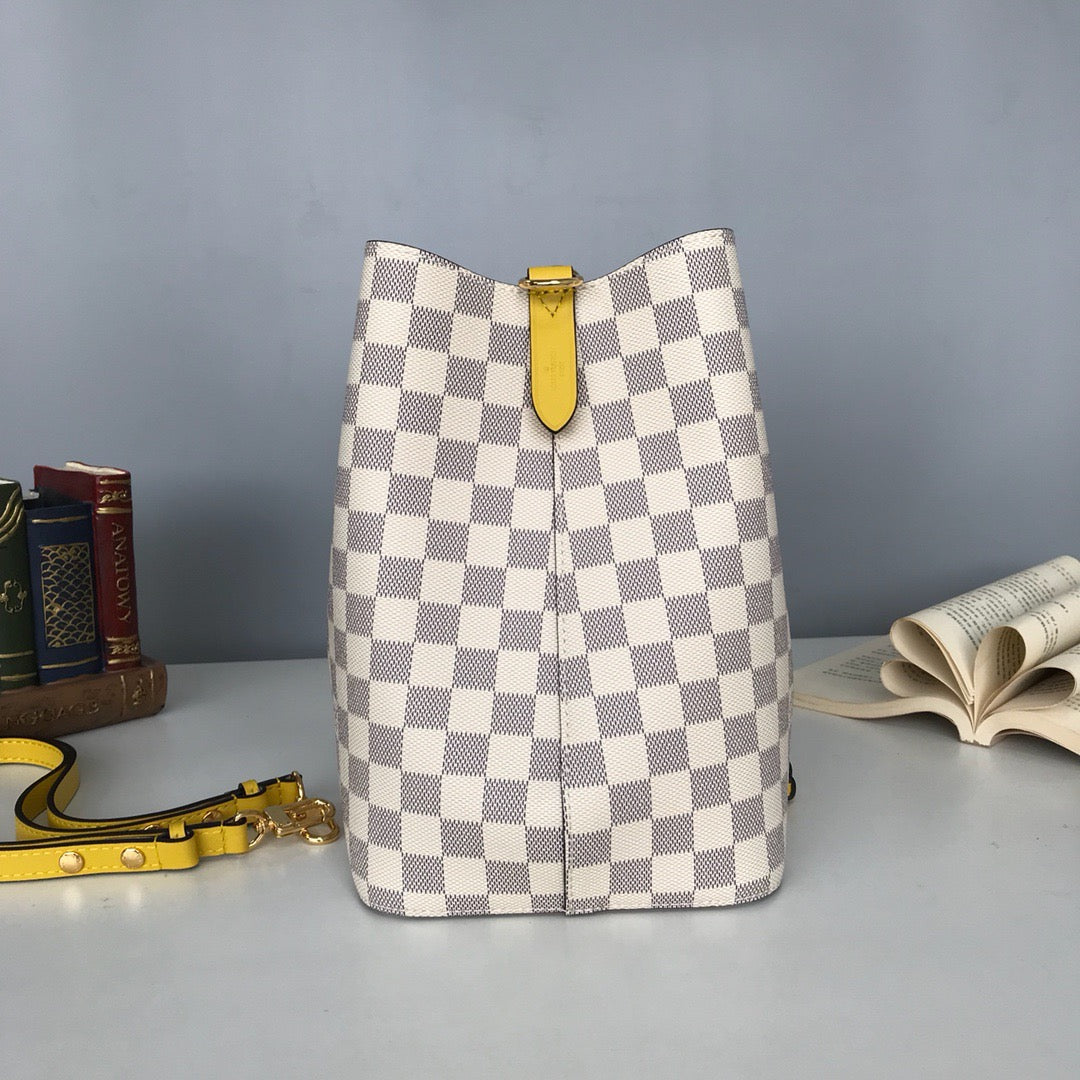 Pale Violet Red, Yellow and Navy Blue Bags