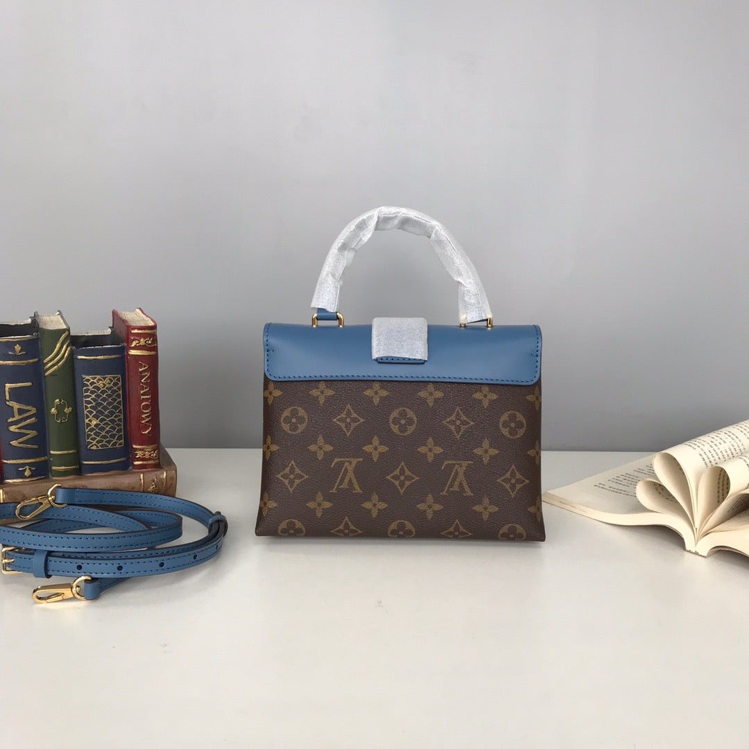 Blue, Light Coral , Red and Black Bags