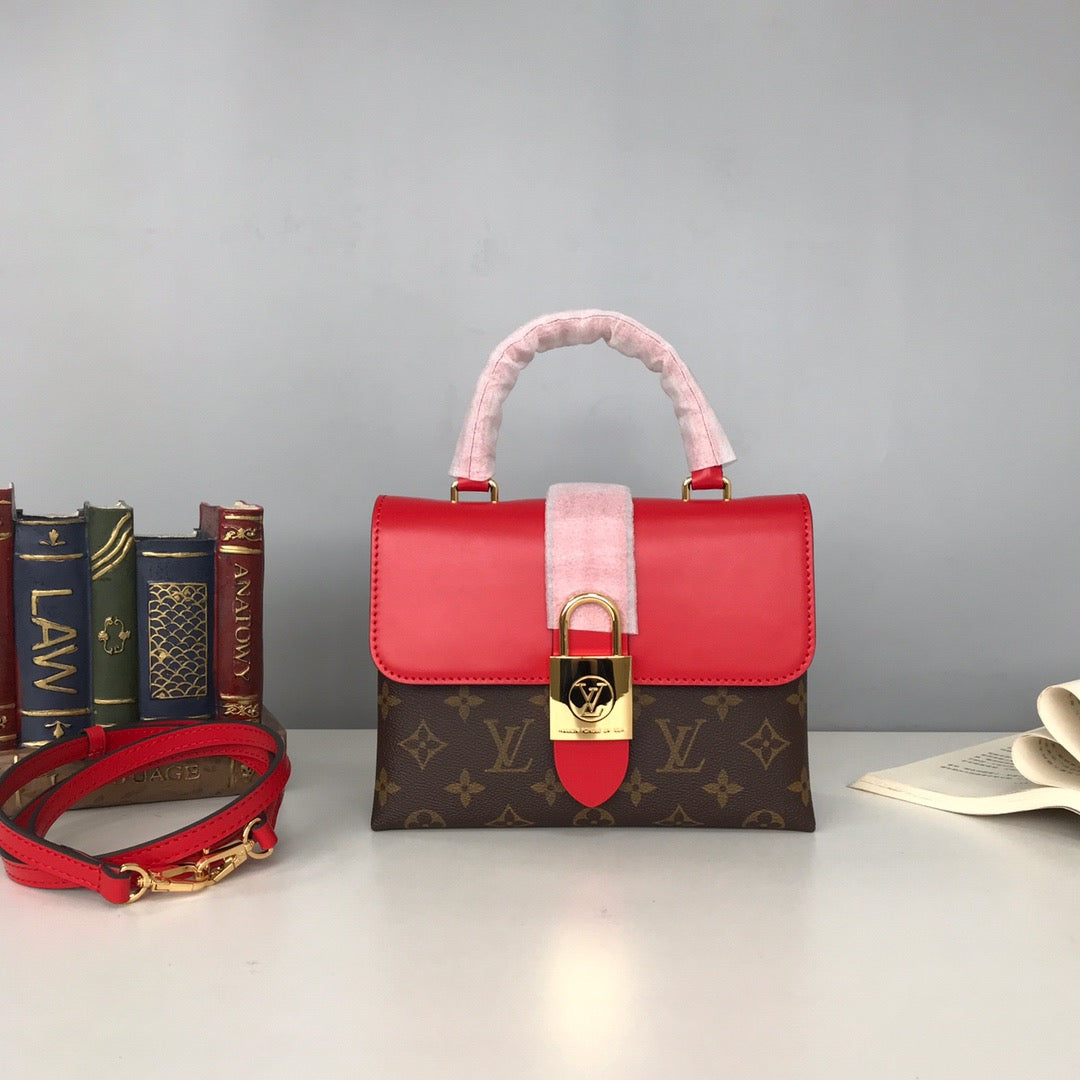 Blue, Light Coral , Red and Black Bags