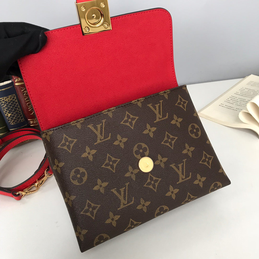 Blue, Light Coral , Red and Black Bags