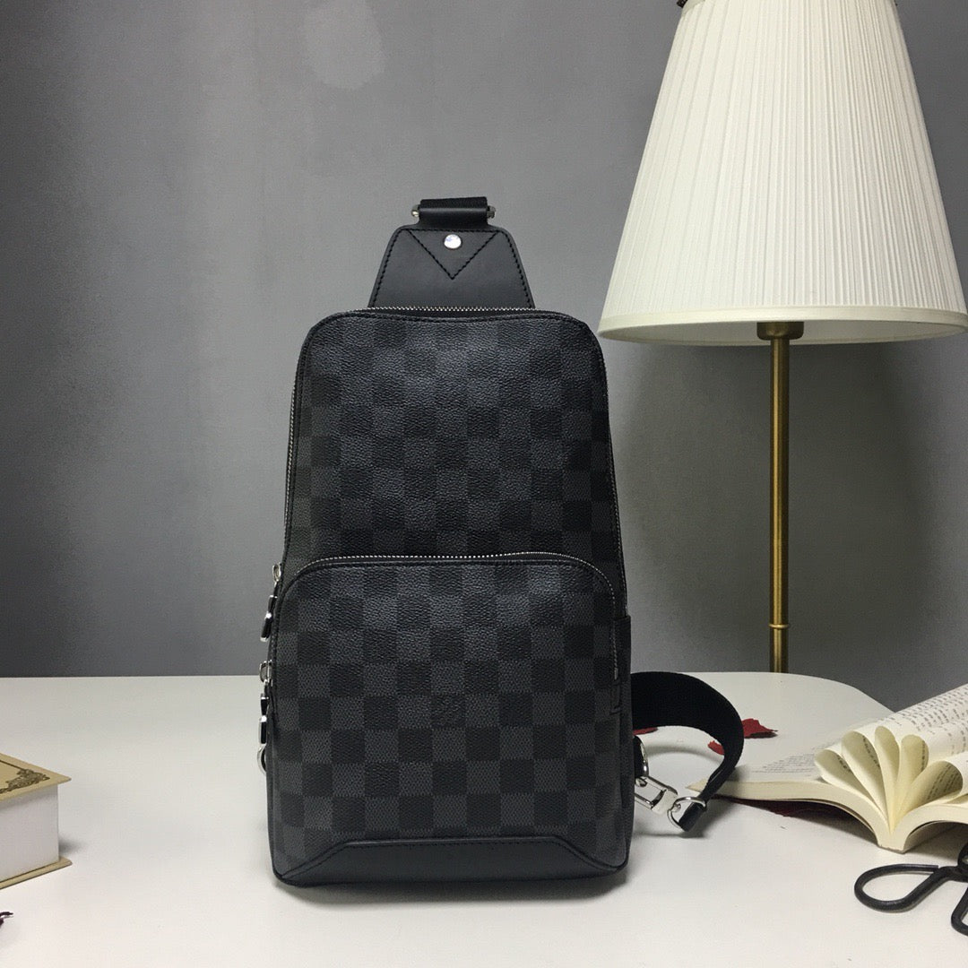 Brown, Black and Blue Bags