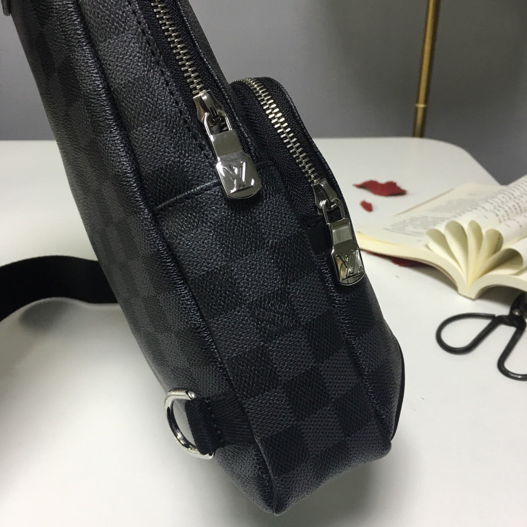 Brown, Black and Blue Bags