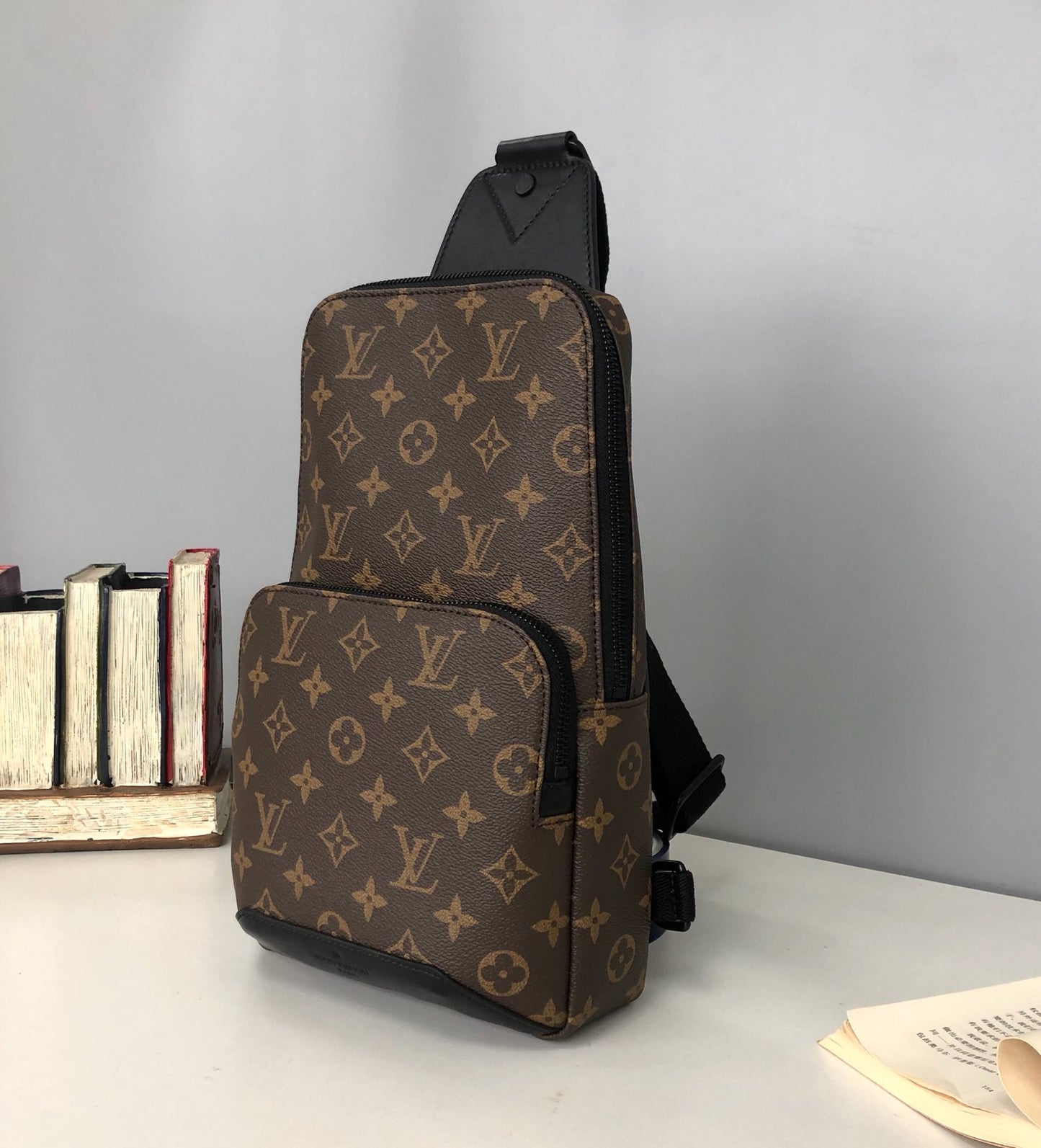 Brown, Black and Blue Bags