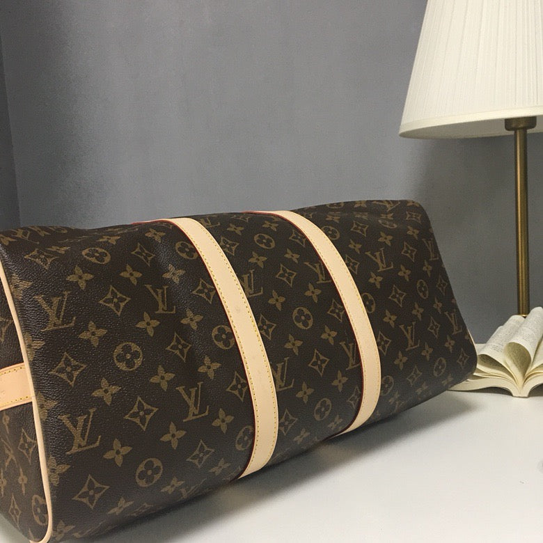 Gray and Brown Bags