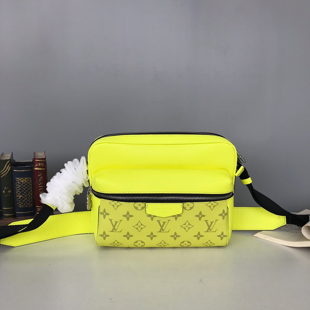 Black, Navy Blue, Yellow and Off White Bags