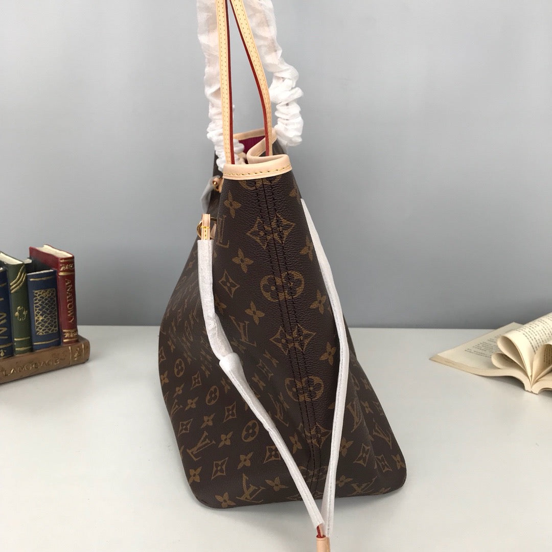 Red, Tan, Crimson and Deep Pink Bags
