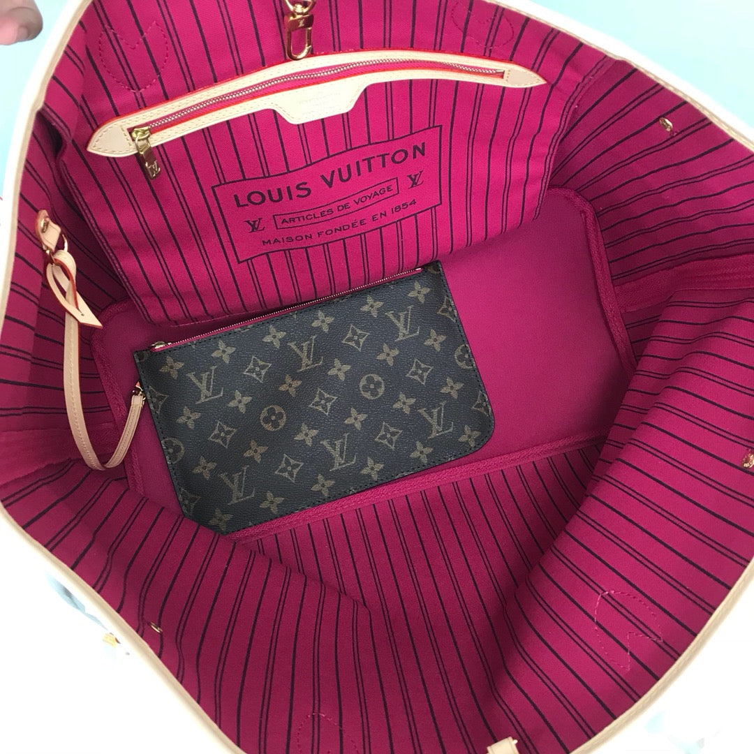 Red, Tan, Crimson and Deep Pink Bags
