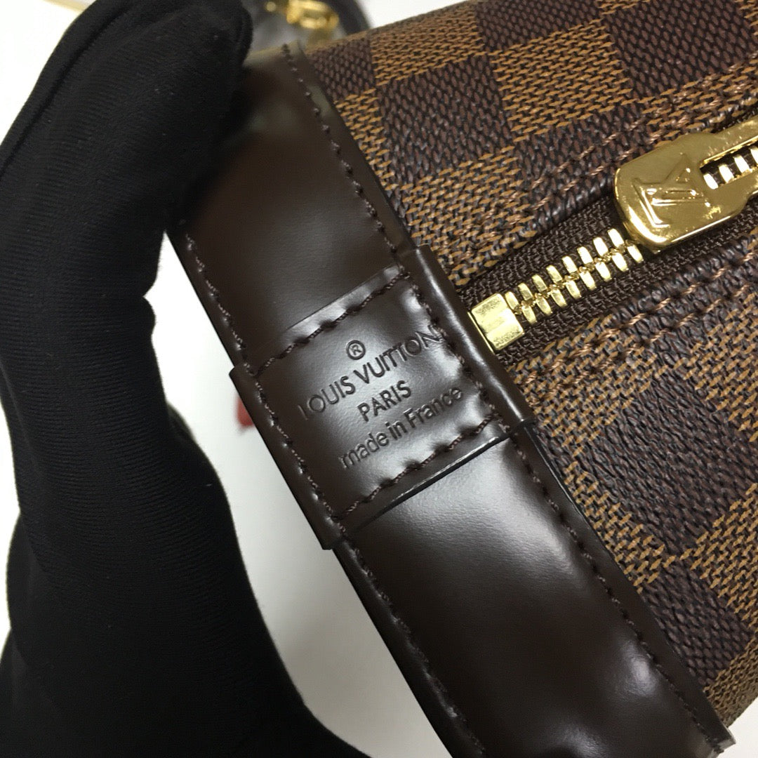Khaki  and Black Bags