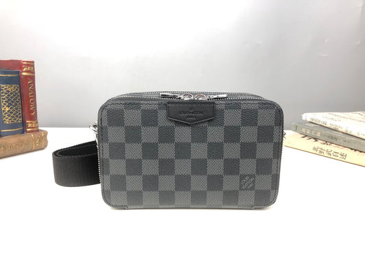 Gray and Navy Blue Bags