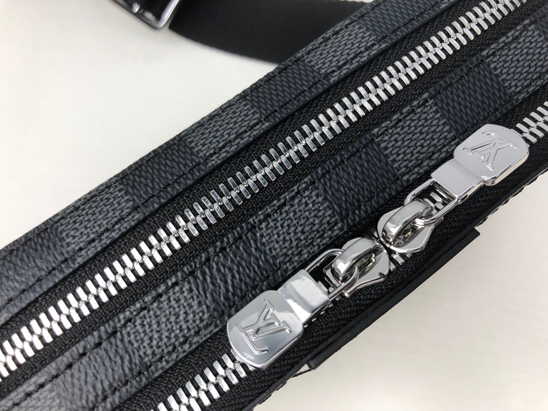 Gray and Navy Blue Bags