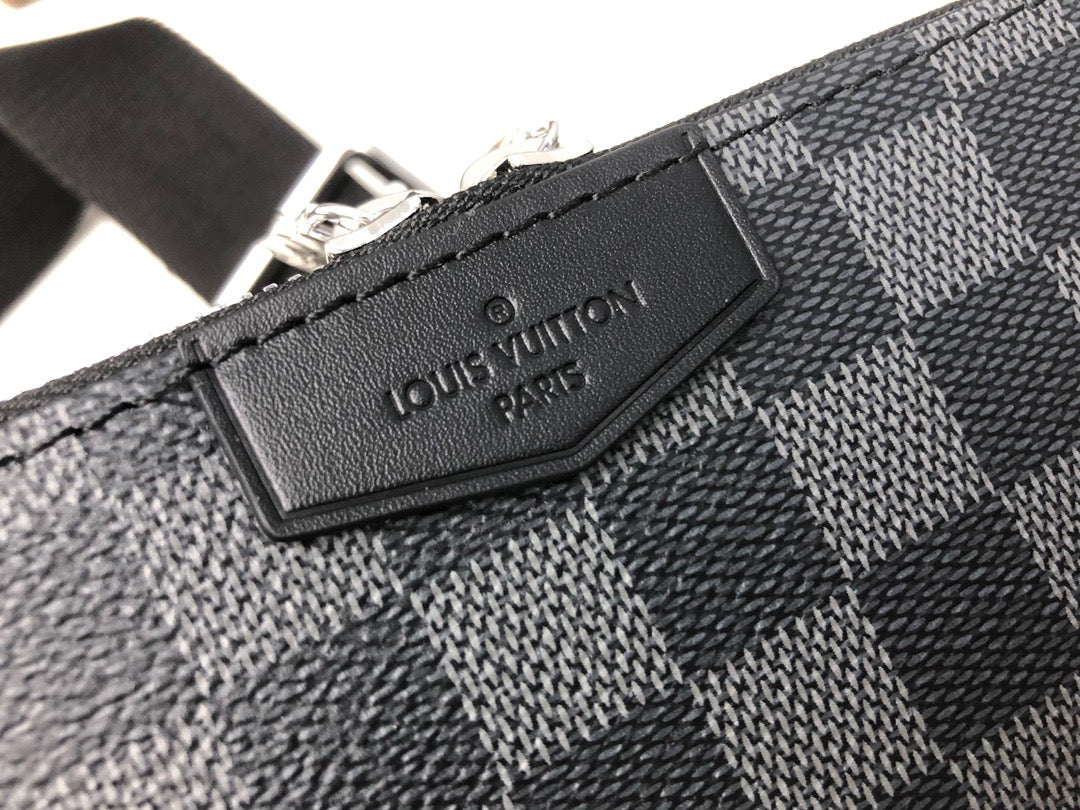 Gray and Navy Blue Bags