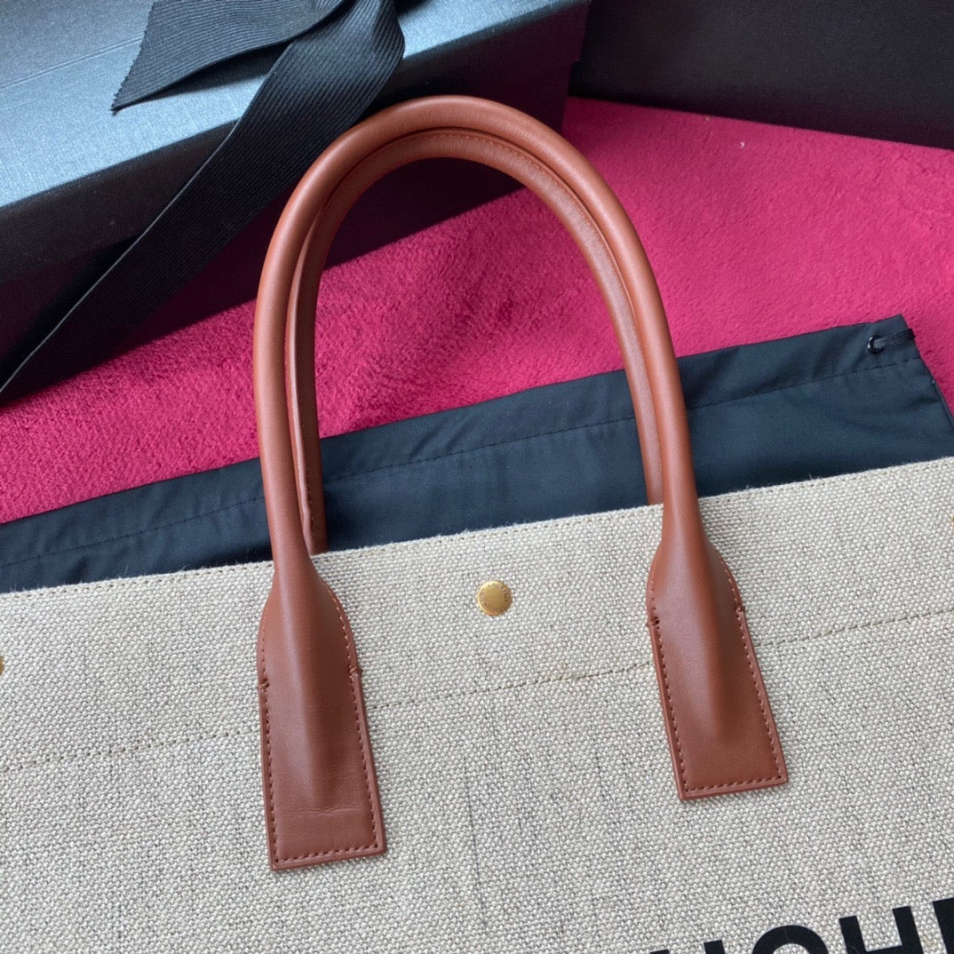 Off White and Black Bags