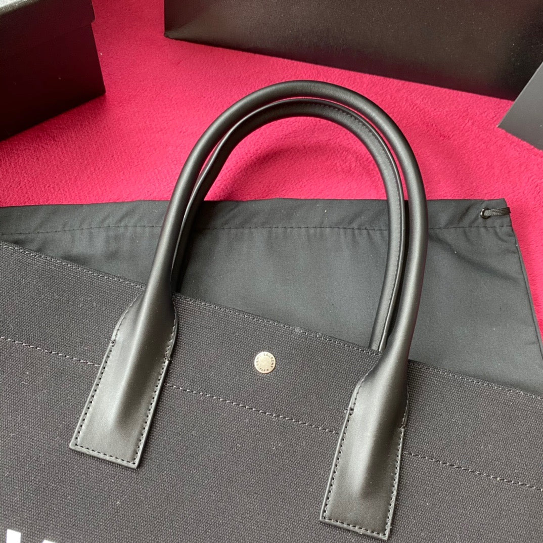 Off White and Black Bags