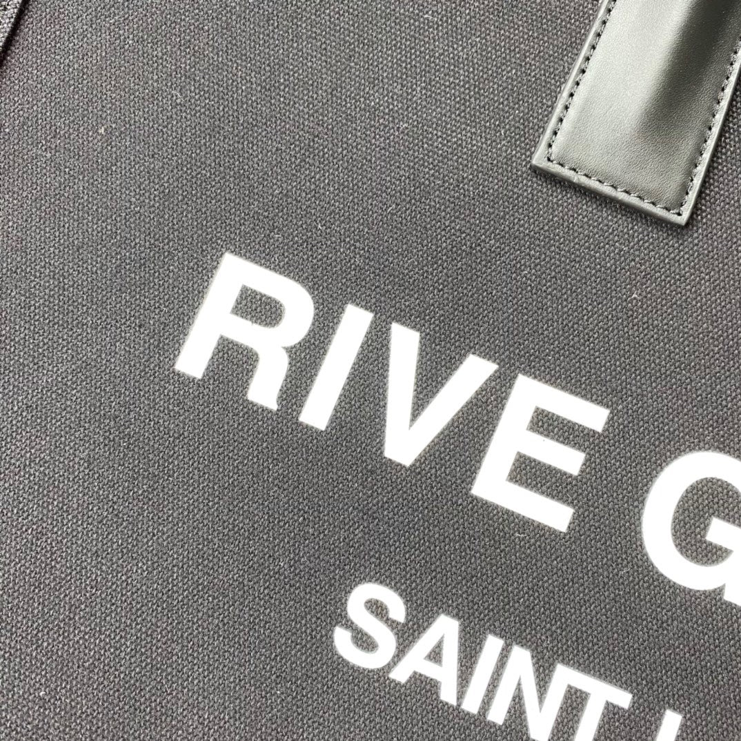 Off White and Black Bags