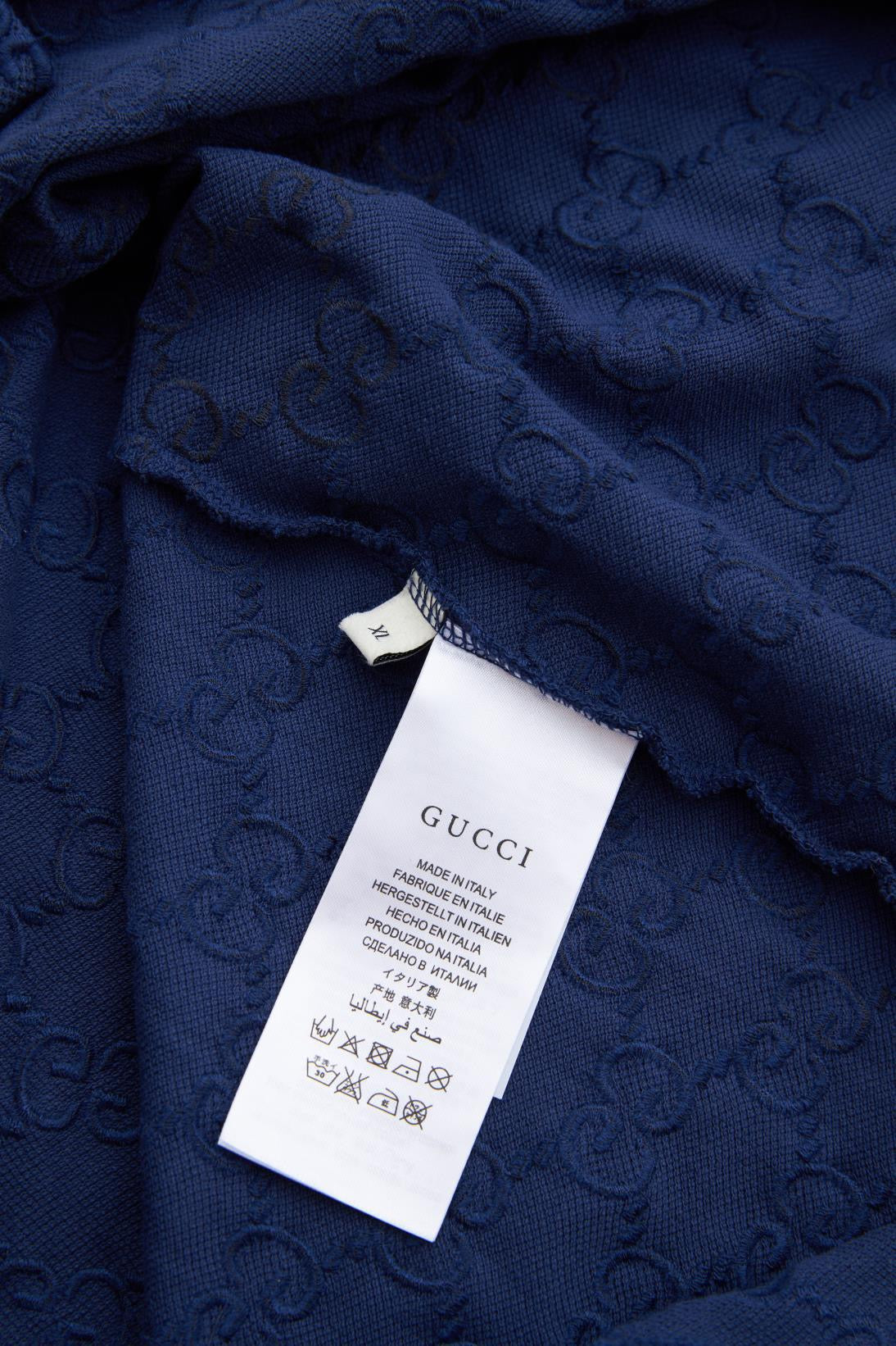 Blaue Poloshirts