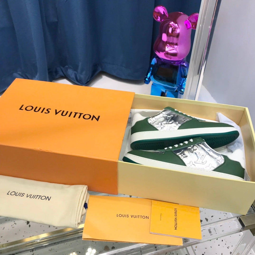 Green white Shoes