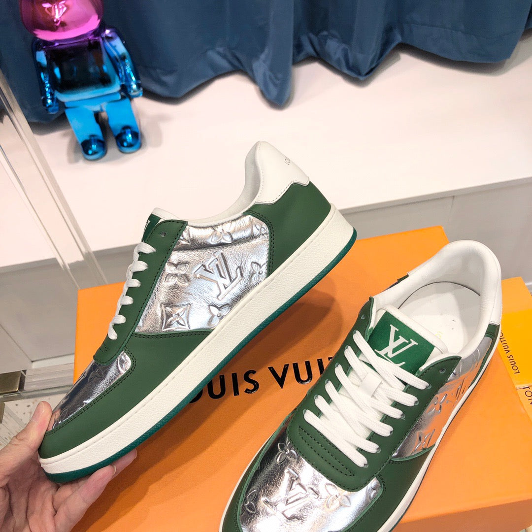 Green white Shoes