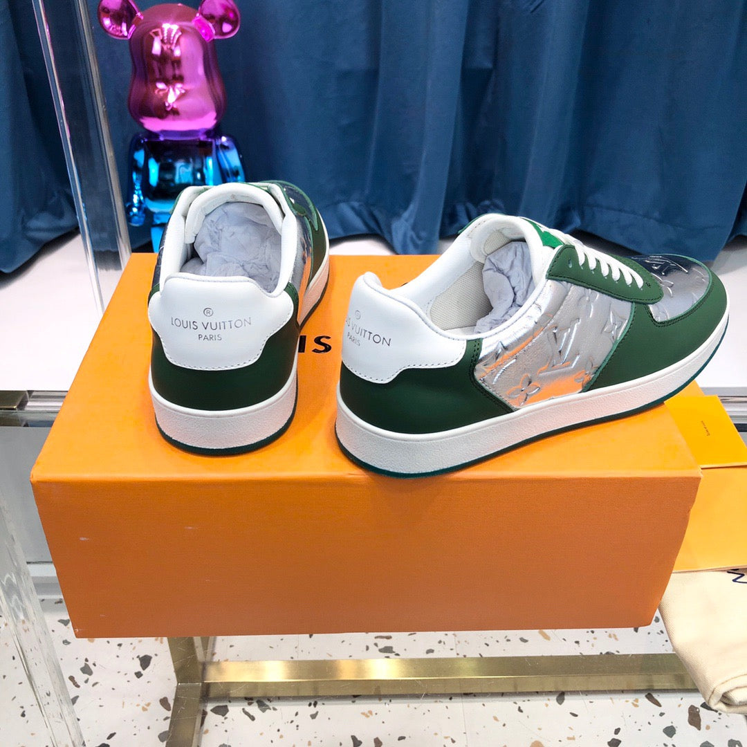Green white Shoes