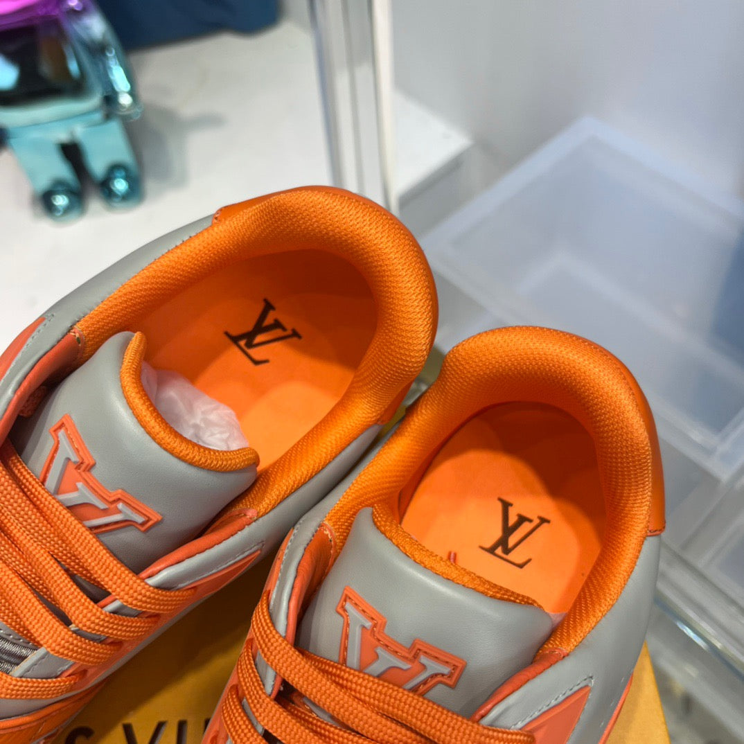 Green grey, Orange grey and Black grey Shoes