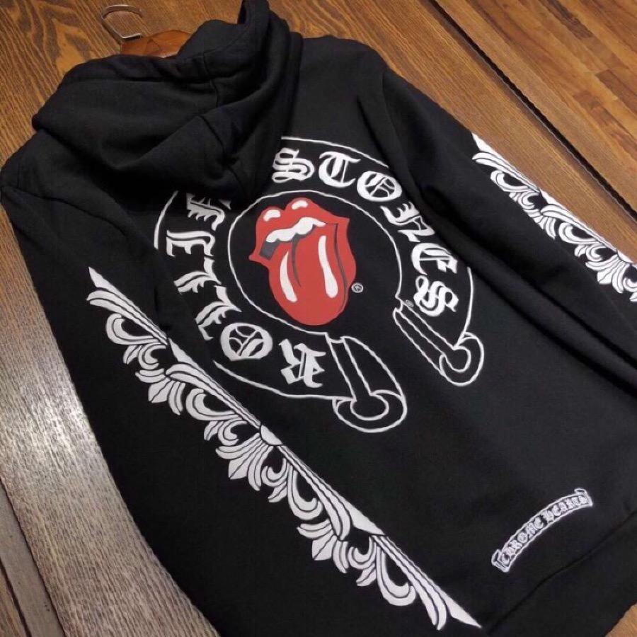 Red tongue hoodie - Topmodareps