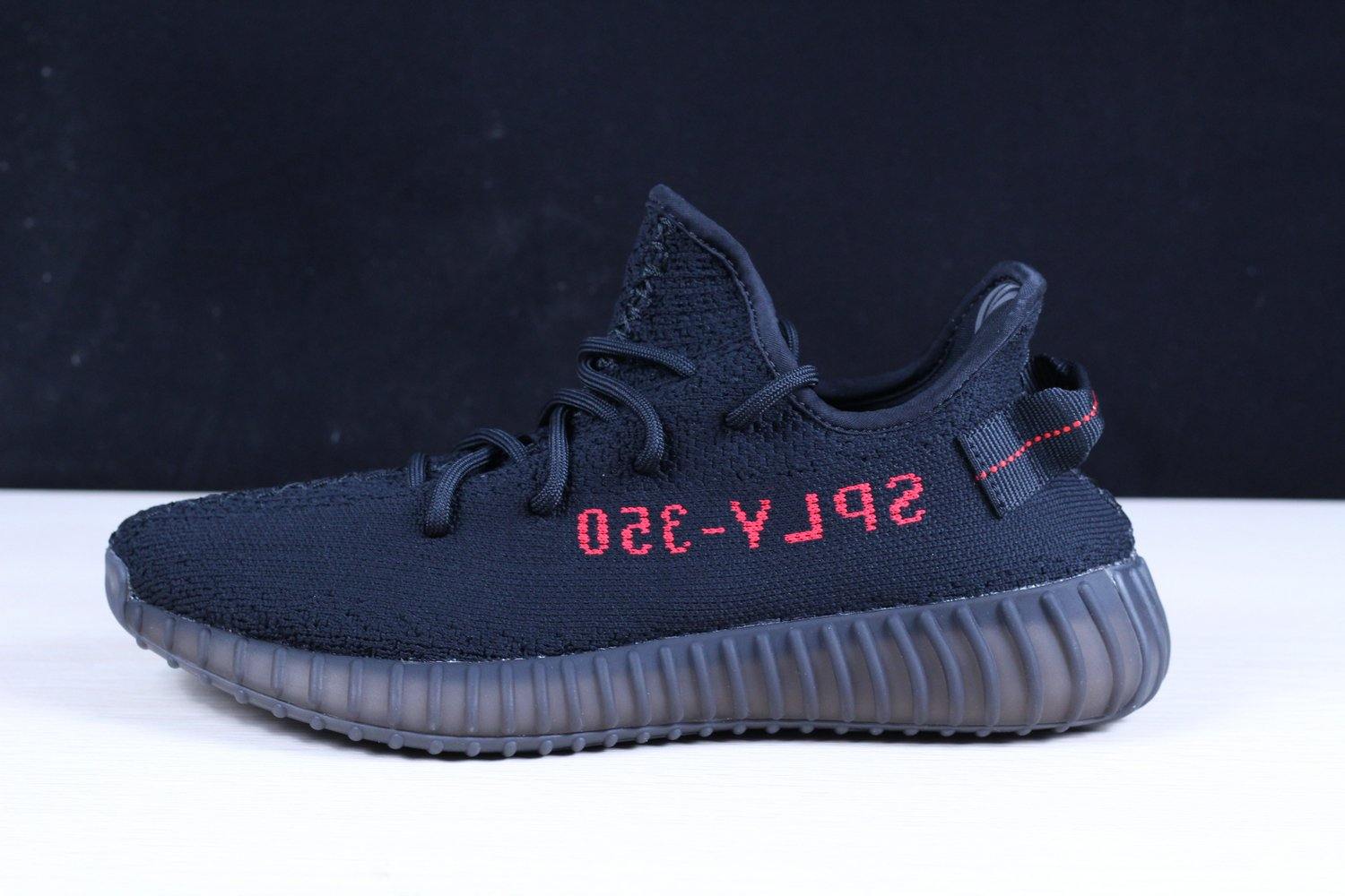 Adidas Yeezy 350 V2 Boost Black Red Bred - Topmodareps