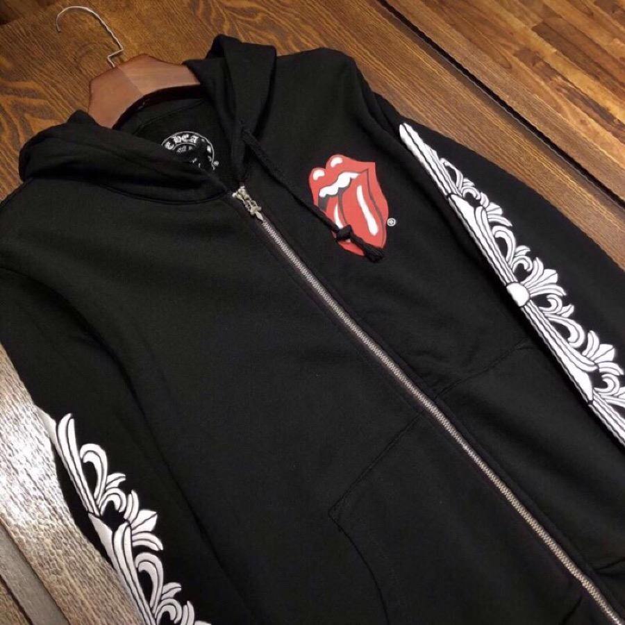 Red tongue hoodie - Topmodareps