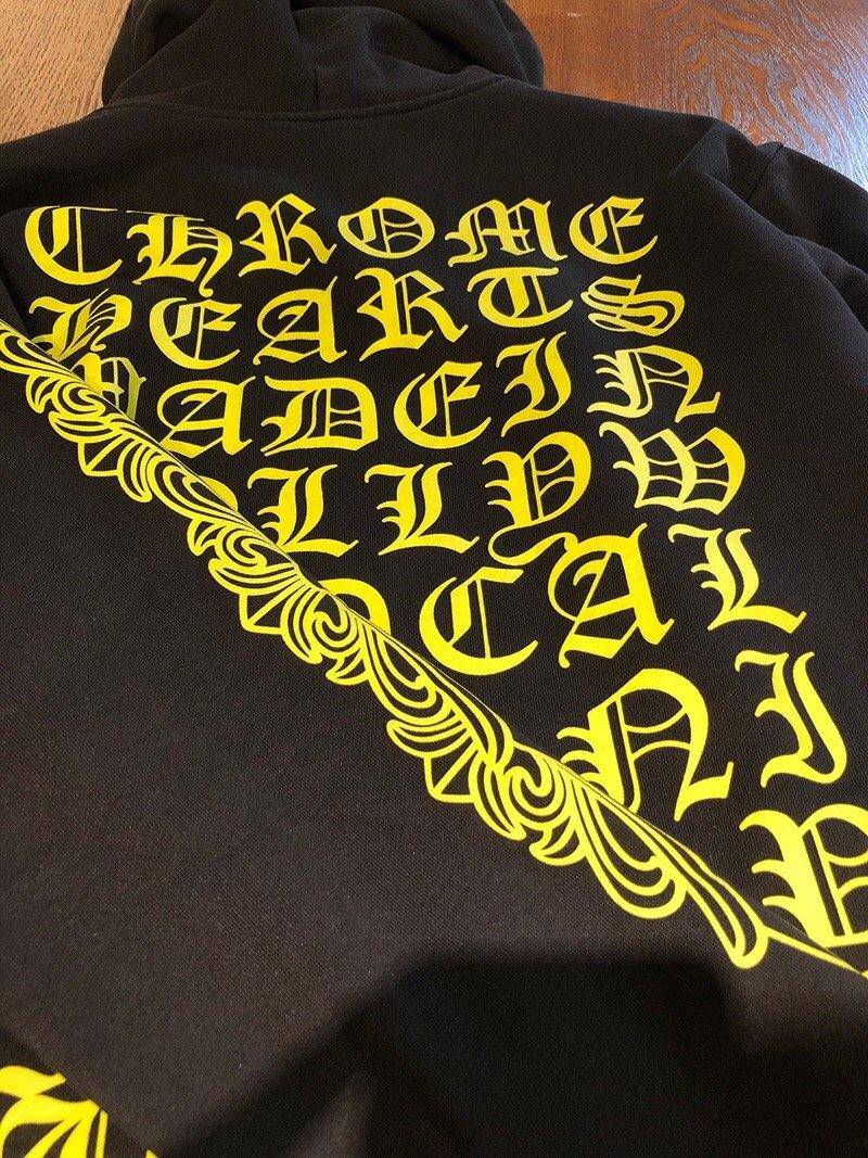 Fluorescent Letter Hoodie - Topmodareps